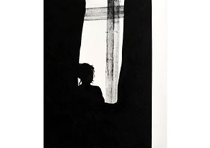 Intimacy 2 | Unni Askeland | 120 x 100 cm cm | Oil and charcoal on canvas | Europe's art