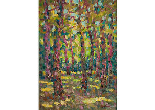 Evening in the Woods | Gheorghe Tarna | 70 x 50 cm | Oil on canvas | Europe's art