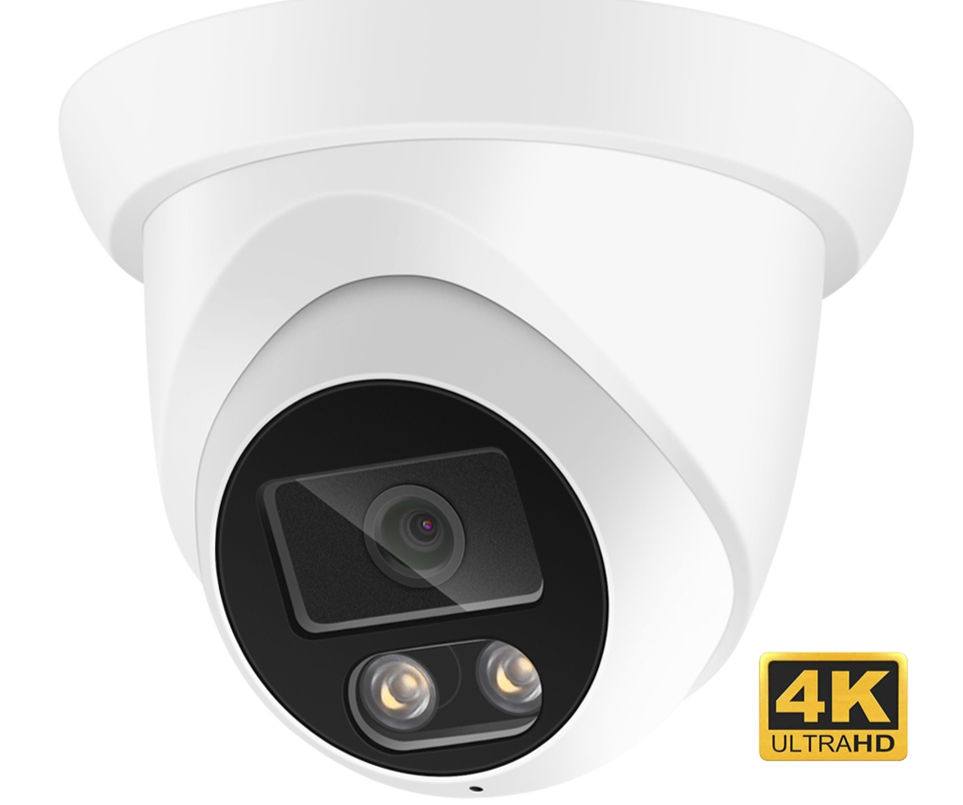 Câmera IP ASECAM 4K 8 MP com PoE e IA