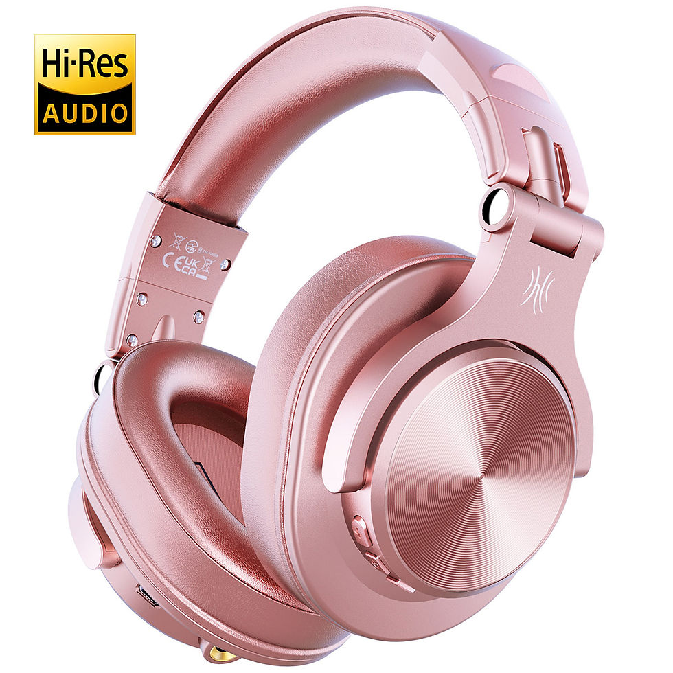 Miniatura: Oneodio Fusion A70 Bluetooth Headphones Hi-Res Audio Over Ear Wireless Headset 7