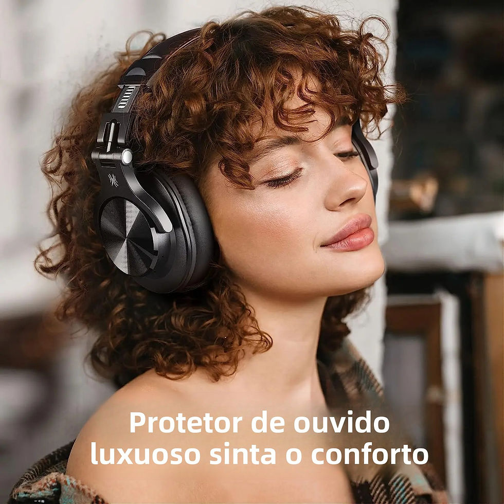 Miniatura: Oneodio Fusion A70 Bluetooth Headphones Hi-Res Audio Over Ear Wireless Headset 7