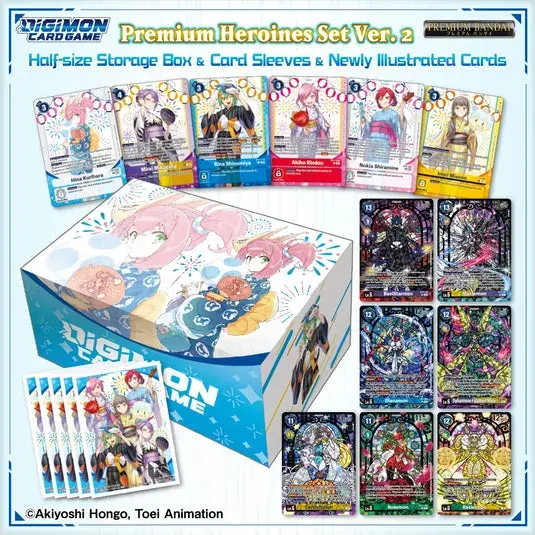 Case (10) Digimon TCG: Premium Heroine Set 2 (PB23)