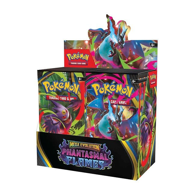 Pokemon TCG: Mega Evolution  02 Phantasmal Flames- Booster Display