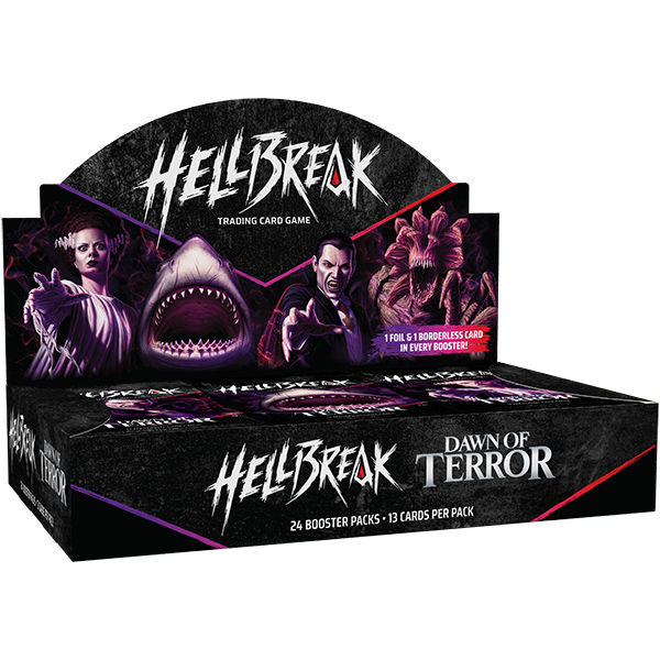 Hellbreak TCG: Dawn of Terror Booster Display
