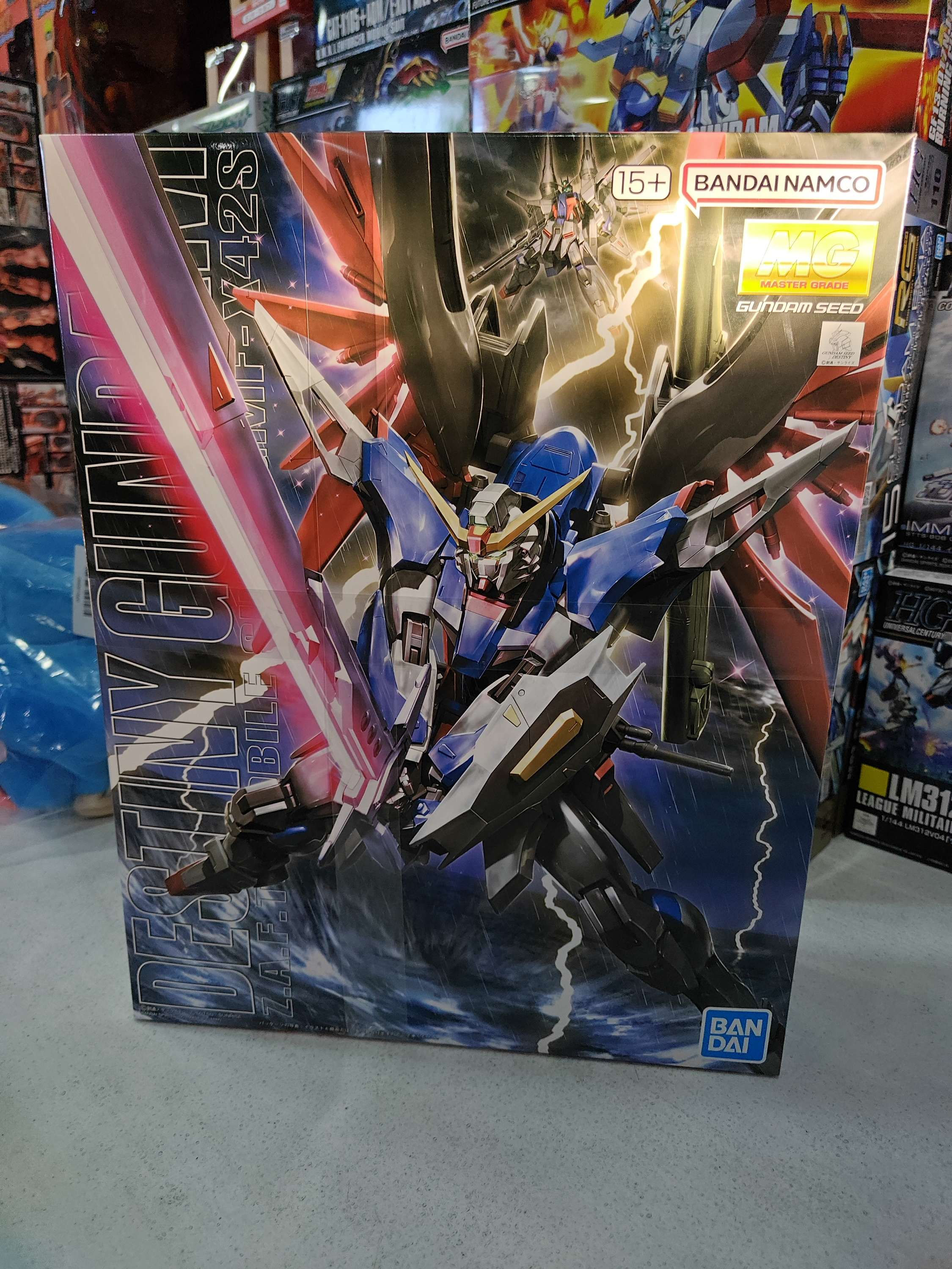 Gunpla Master Grade Gundam Speed Destiny Destiny Gundam