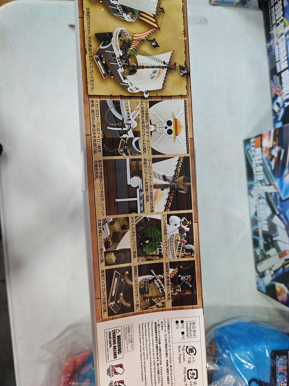 Miniatura: Bandai hobby one piece grand ship collection model kit  Going merry 
