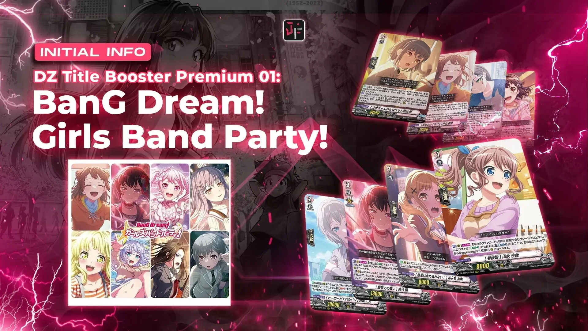 Case (20) BanG Dream! Girls Band Party! Title Booster Premium