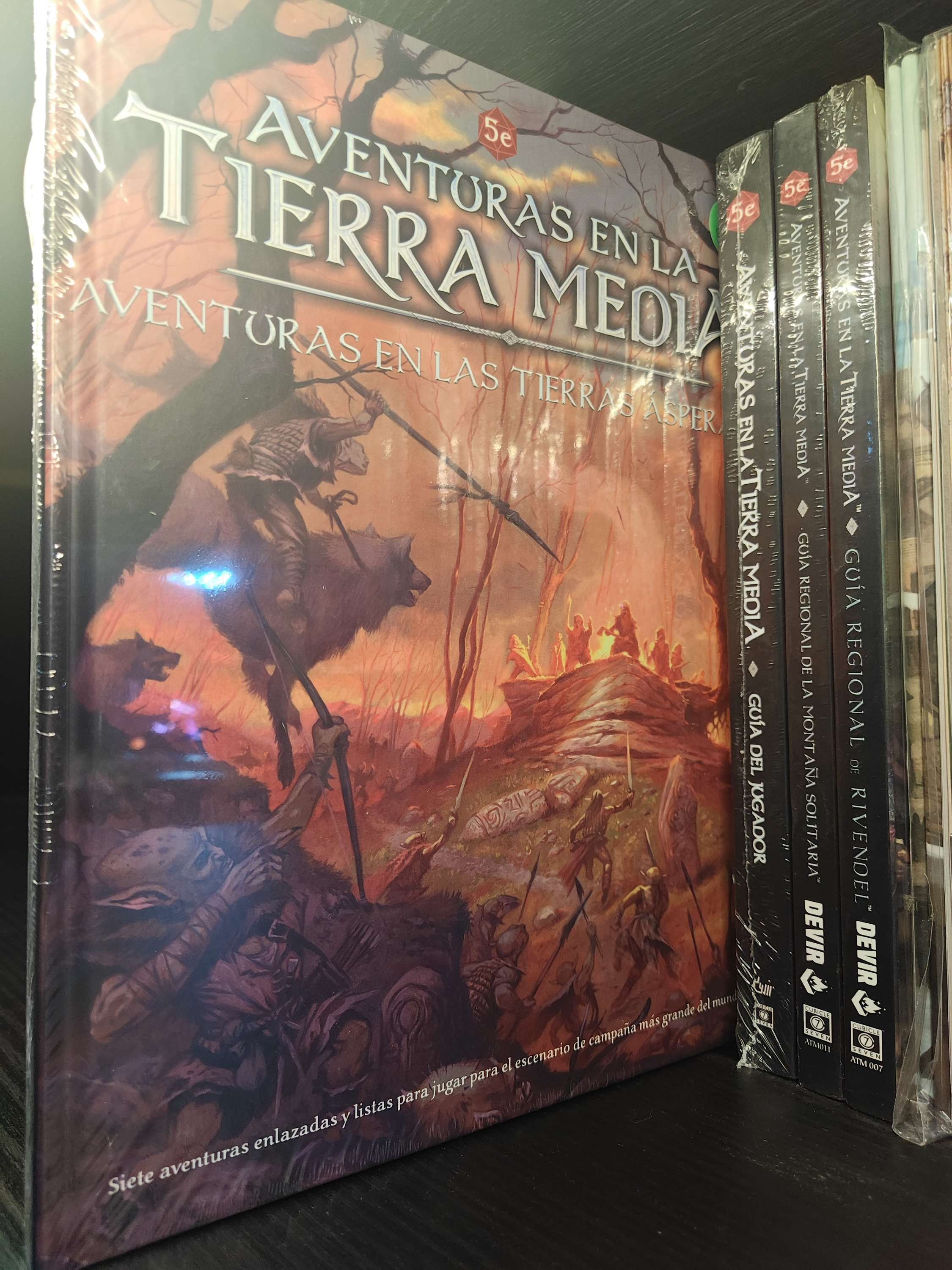 Aventuras en la tierra media aventuras en las tierras asperas