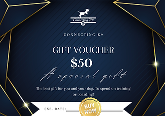 Gift voucher for sale