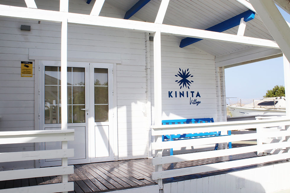 Bungalow Kinita Village en Camping Mar Menor, San Javier. Camping con bungalows en la playa en Murcia.