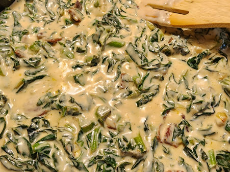 Creamed Collard Greens