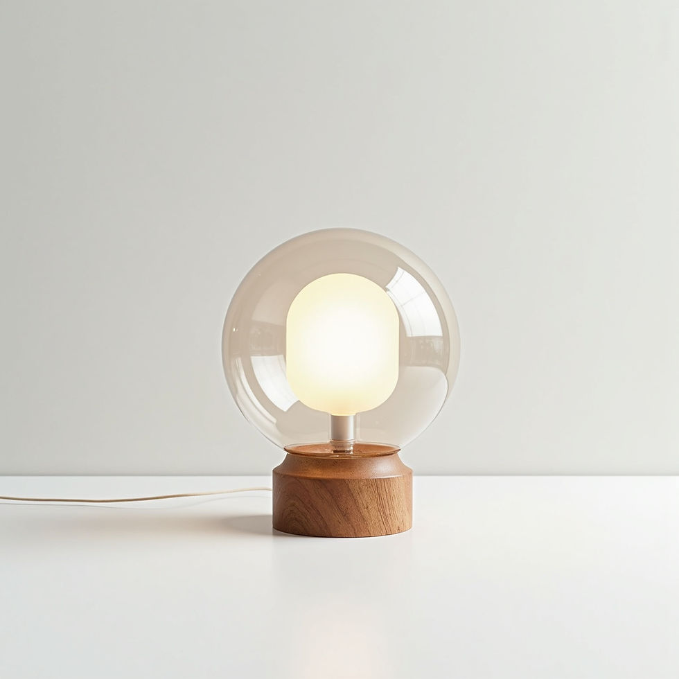 Foco Lumínico Vidrio