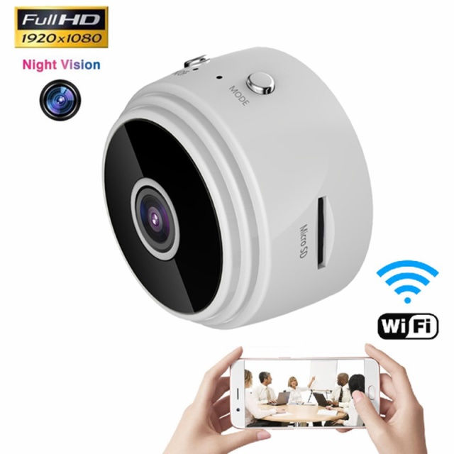 Miniatura: A9 visão noturna Mini wi-fi Câmera  1080AP Night Vision sem Fio