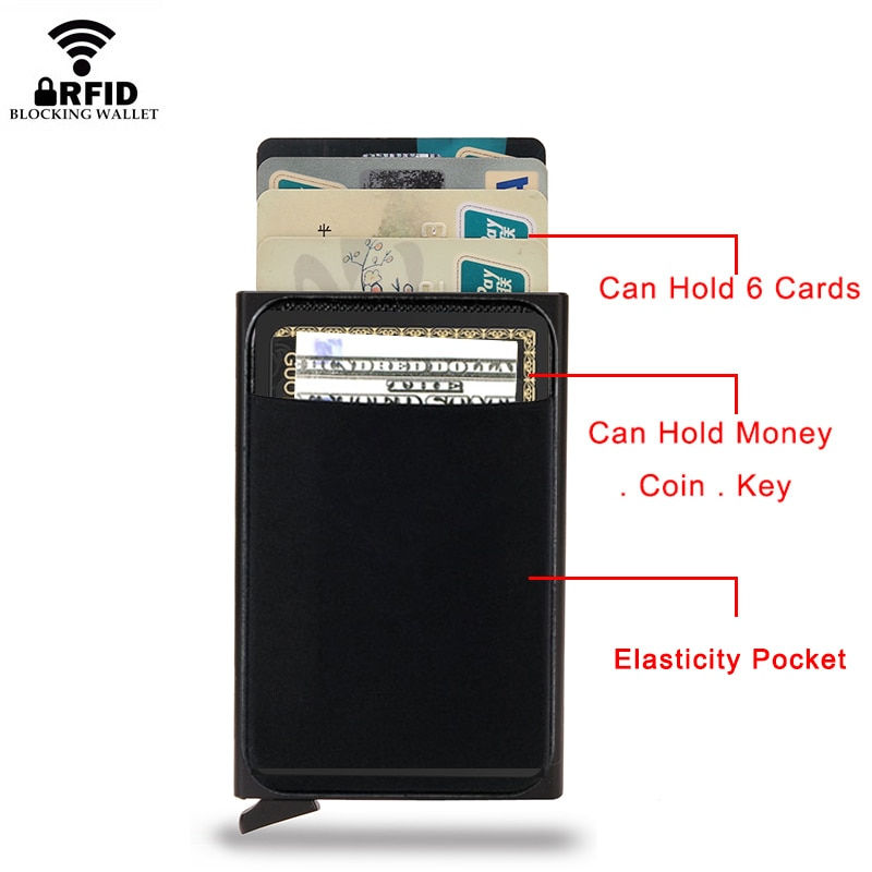 Miniatura: DIENQI Rfid Carteira Inteligente
