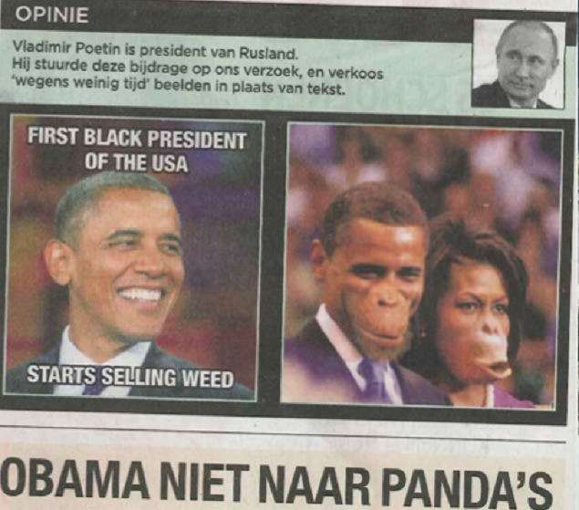 Prediction: Kmele won't find this racist. |||
