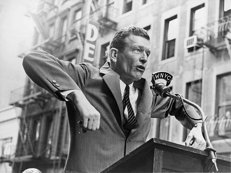 New York City Mayor John Lindsay |||