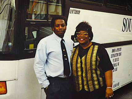 Jeff and Judy Rodgers, owners of Southeastern Tours, 1994. |||