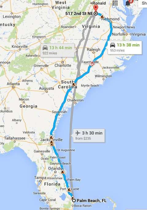 Map From Florida