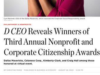 D CEO Reveals Winners of Third Annual Nonprofit and Corporate Citizenship Awards