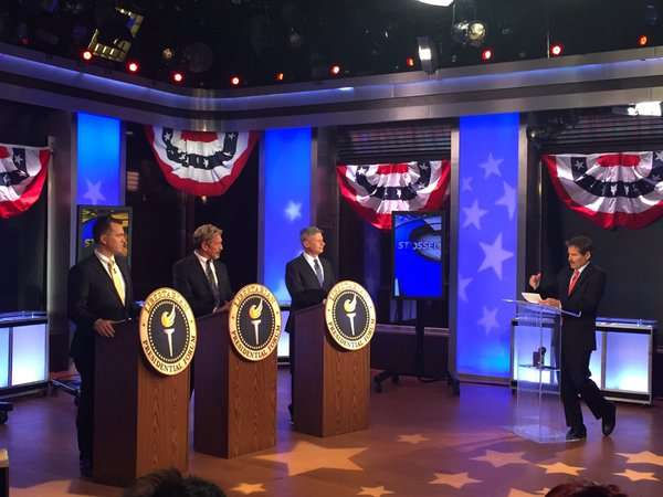No American flag pins here, buddy! ||| Fox Business Network