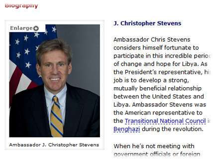 Chris Stevens in better days