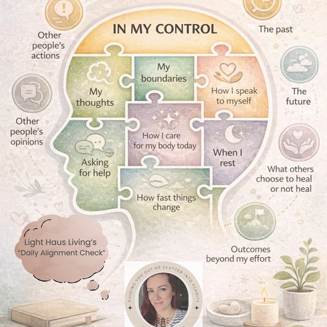 The Power of Daily Alignment Checks for a Clutter-Free Mind and Home