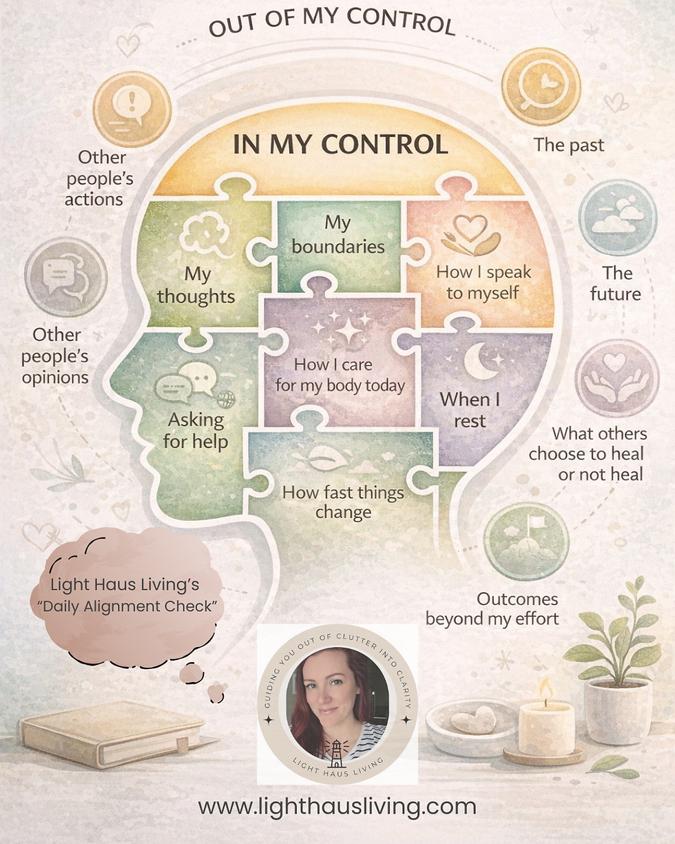 The Power of Daily Alignment Checks for a Clutter-Free Mind and Home