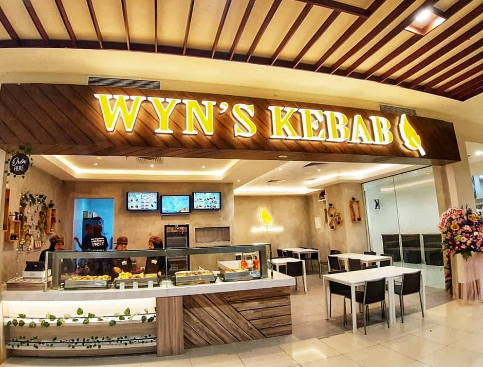 Huruf Timbul untuk Bisnis Restoran dan Kafe