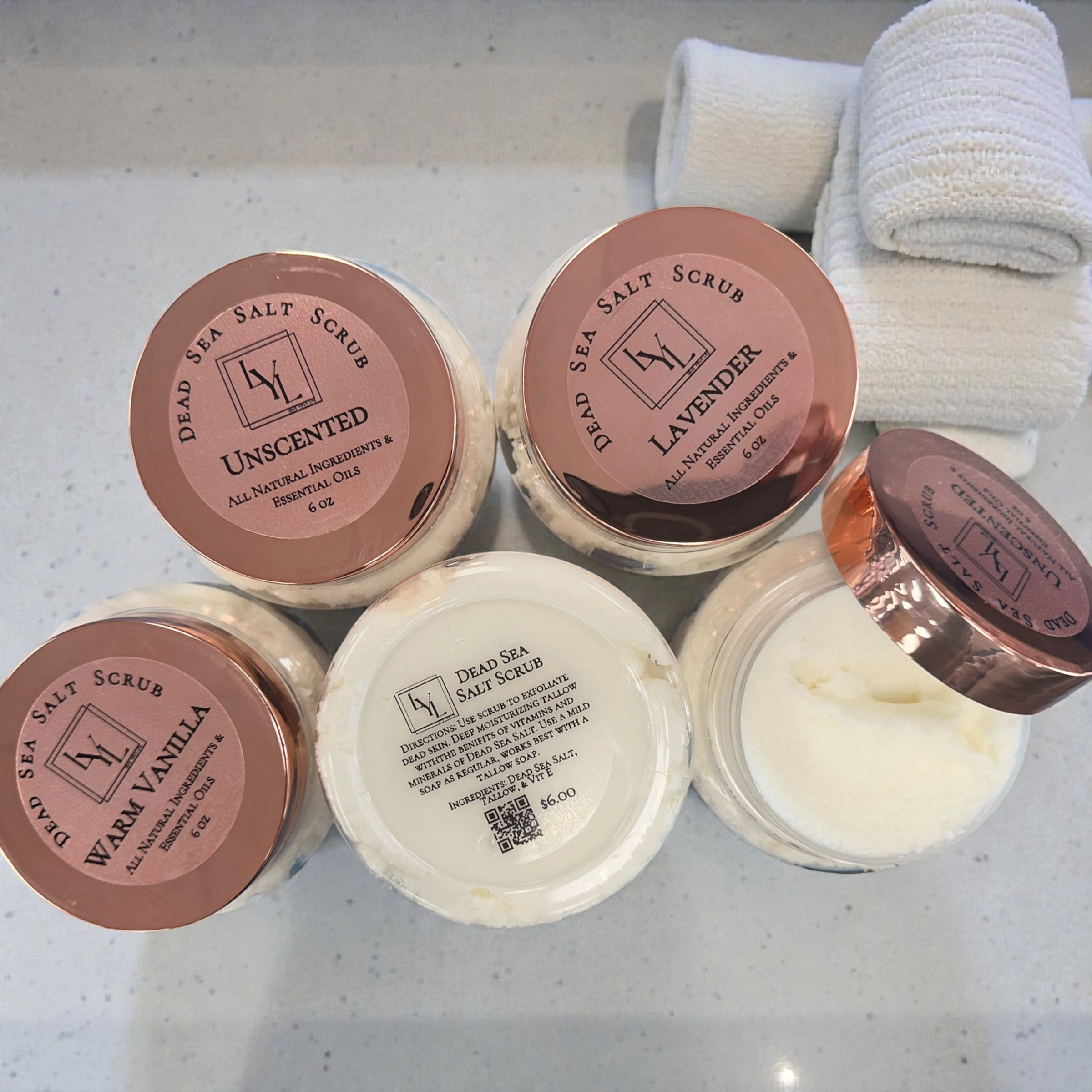 Dead Sea Salt Body Scrub