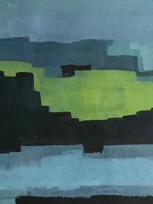 Diptyque "horizon vert" N°2