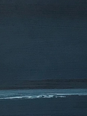 Ocean - wave - inspiration île d'Yeu- contemporaryart painting - petit format petit format