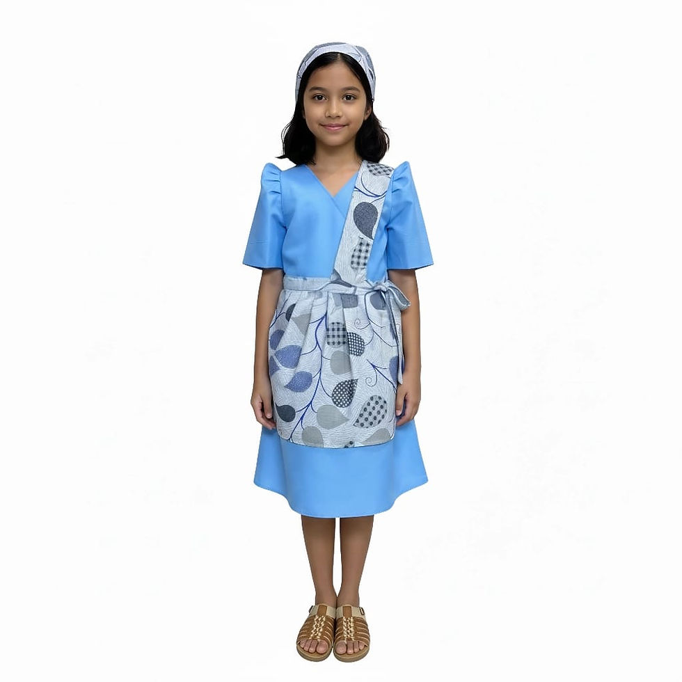 FILIPINIANA DRESS ( PATADYONG) for Girls