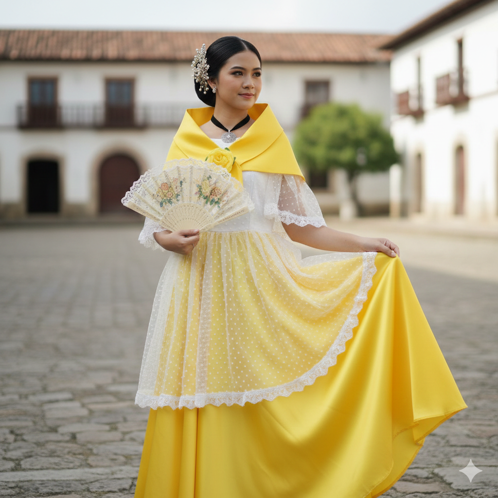 Golden Mariposa- Maria Clara Piece