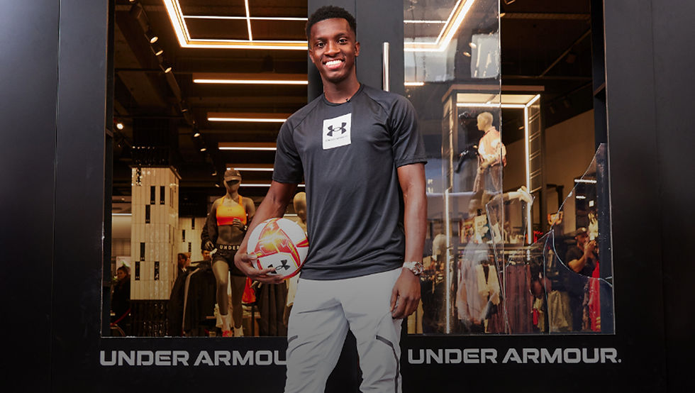 Anne Marie performs on a bus for Rockstar Energy