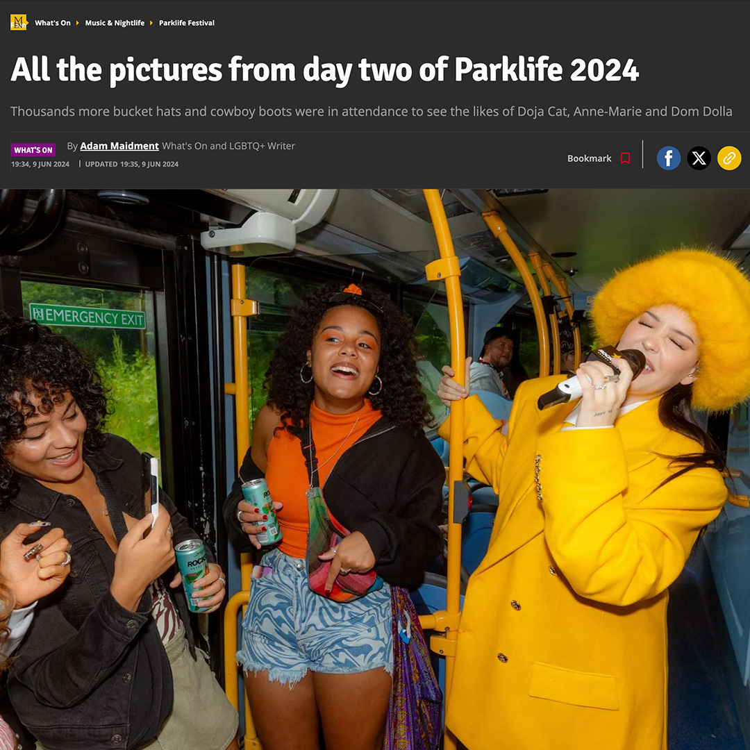 Manchester Evening News Clipping - A Surprise Shuttle With Anne Marie.jpg