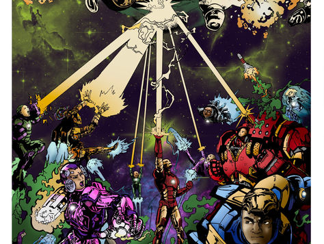 2025 Comics Curing Cancer Art Book