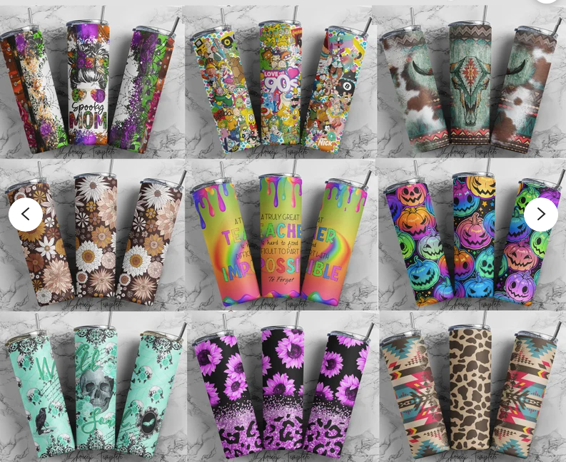 Thumbnail: Personalized Galaxy Tumbler