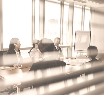 Group Of Business People Sitting Around
