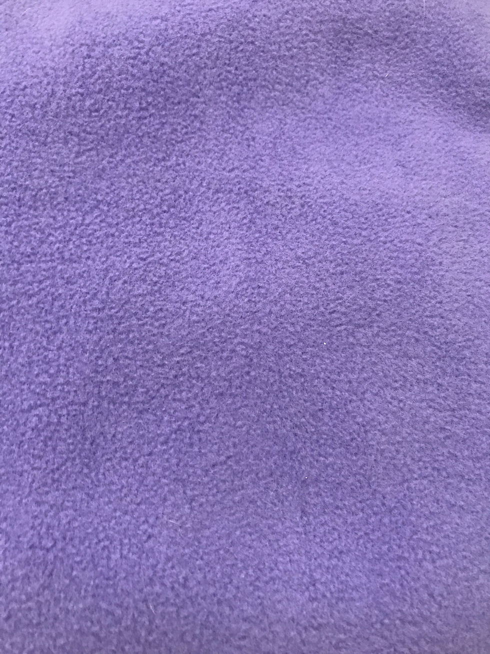 Thumbnail: RAINBOW CIRCLES and PURPLE FLEECE DUCK DIAPER