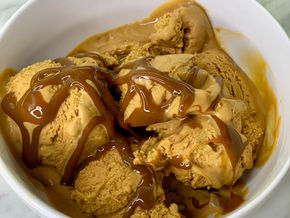 Helado de Dulce de Leche en minutos