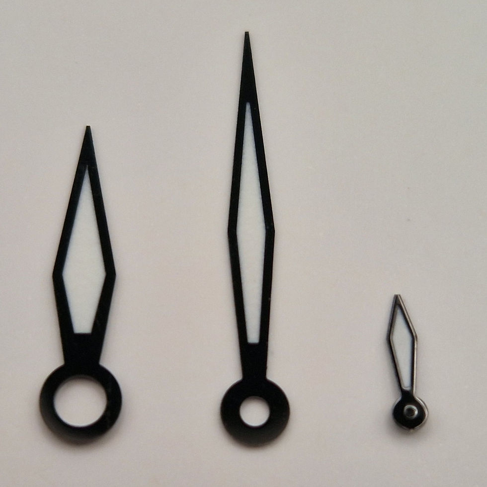 Aiguilles Losange Noires Blanches