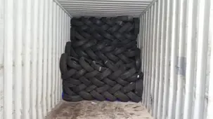कंटेनर लदा हुआ