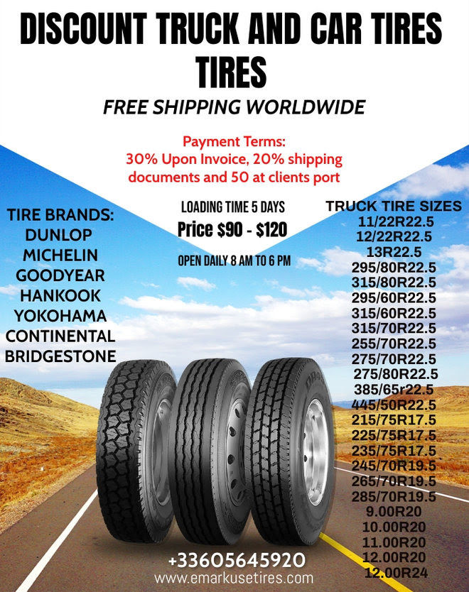 289 USED TRUCK TIRES FOR SALE 1 x 40 FT CONTAINER ON SALES Tire
