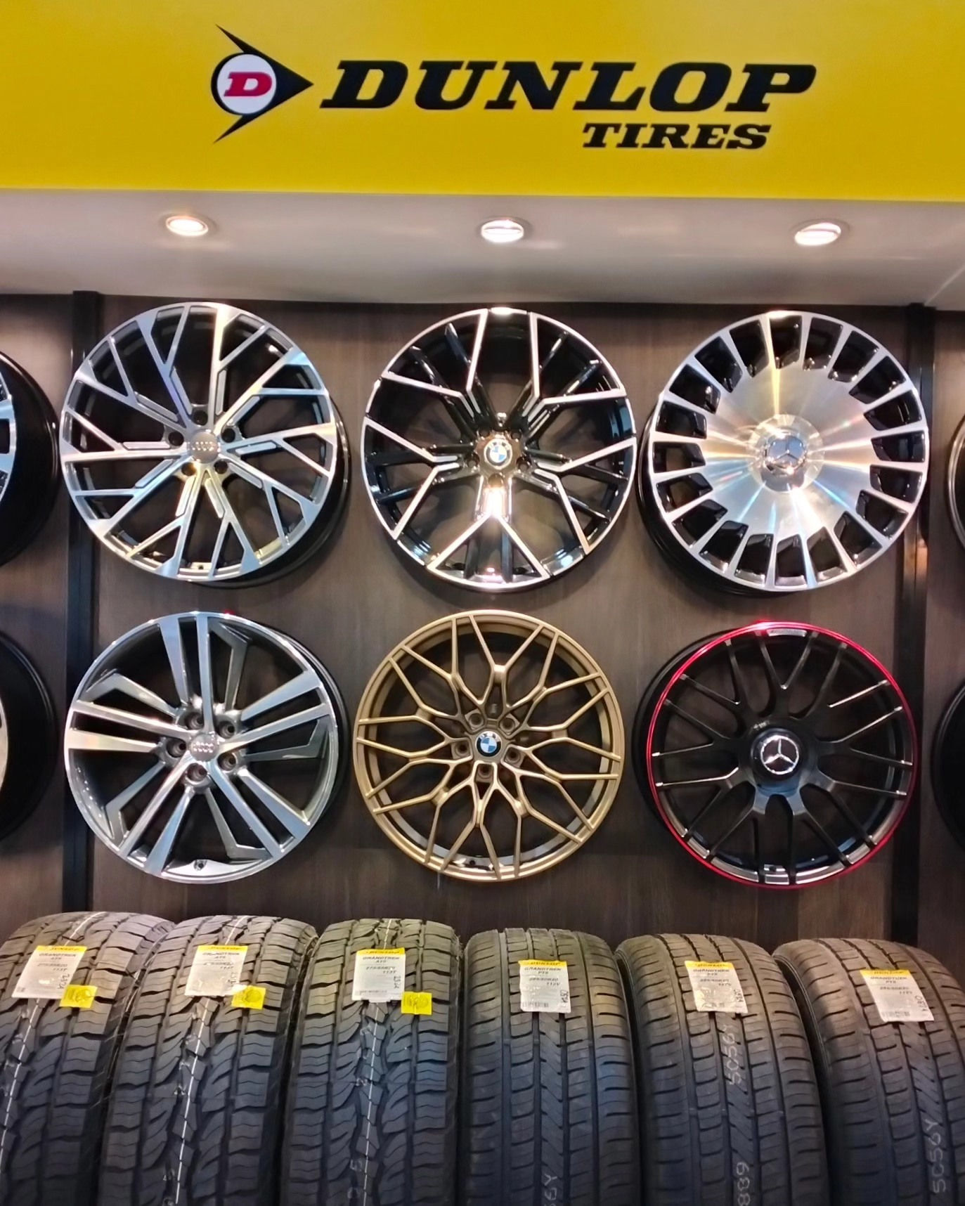 NEW DUNLOP CAR TIRES