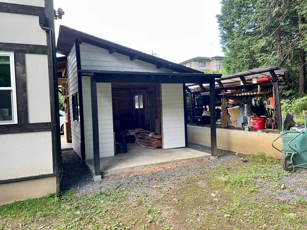 お施主様作製:物置