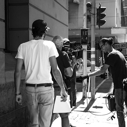 director on set