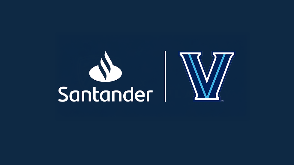 Santander US Partners with Villanova University Athletics  to Advance Opportunities for Student-Athletes
