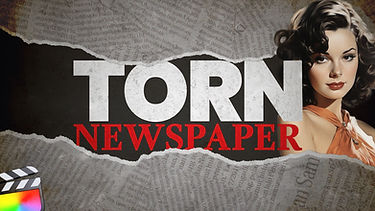 Torn Newspaper