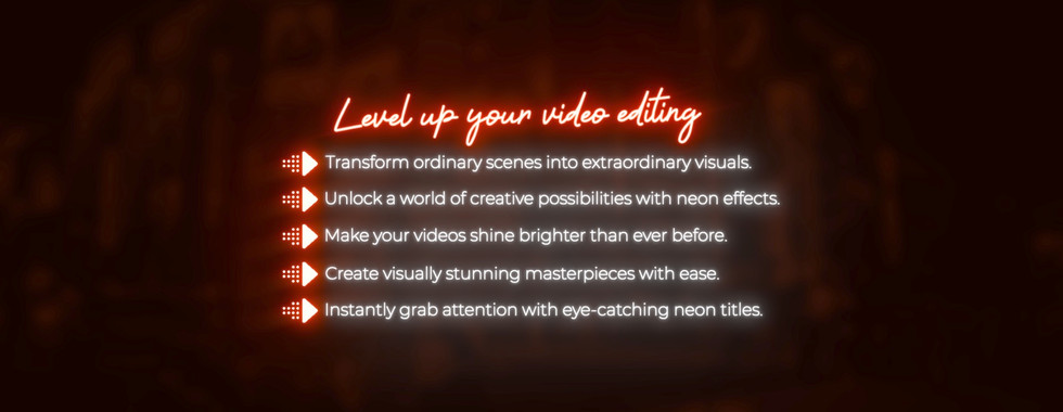 Graphic template of the Ultimate Neons 2 plugin made for Final Cut Pro