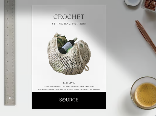 Thumbnail: Crochet - FREE - String Bag Pattern (digital)